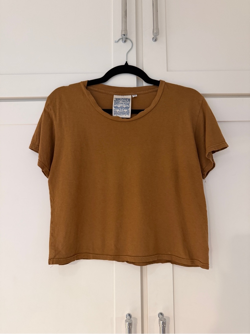 Jungmaven Cropped Ojai Tee Copper XS